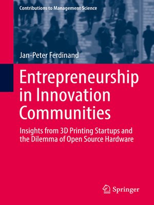 cover image of Entrepreneurship in Innovation Communities